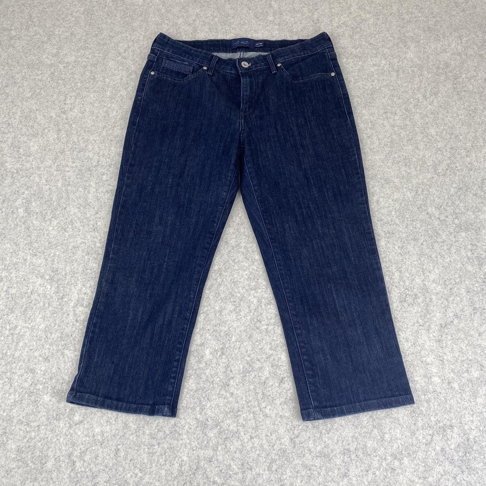 Levi's Demi Curve Jeans Womens 10/30 (30x21) Blue Mid Rise Straight Stretch